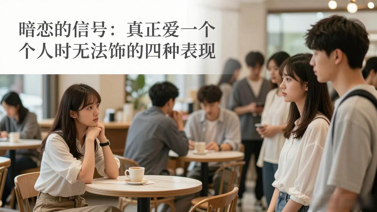 暗恋的信号：真正爱一个人时无法掩饰的四种表现